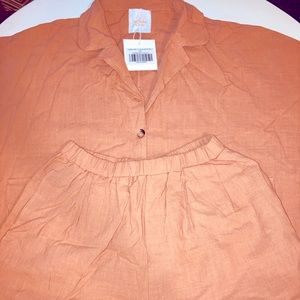 Comfy linen sleep set